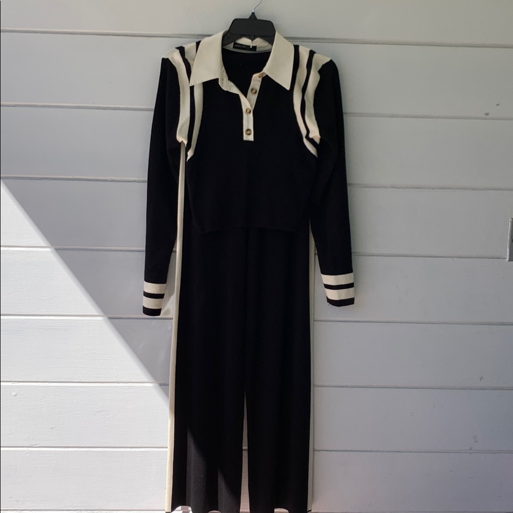 ON THE FIFTH| NWOT White Striped Women's SET